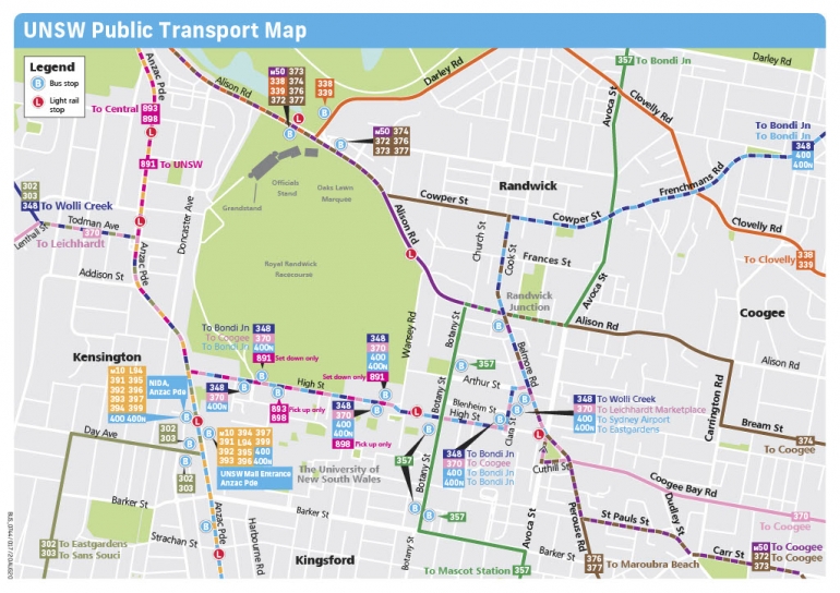 UNSW Campus Map